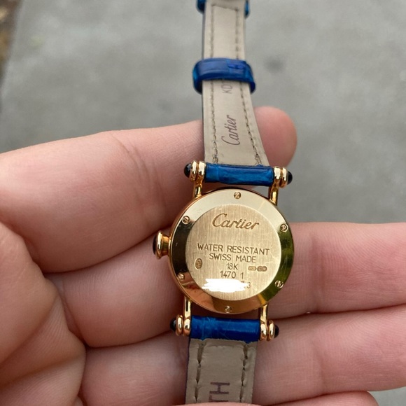 *SOLD* Cartier Mini Diabolo 18K Yellow Gold Watch - Picture 10 of 11